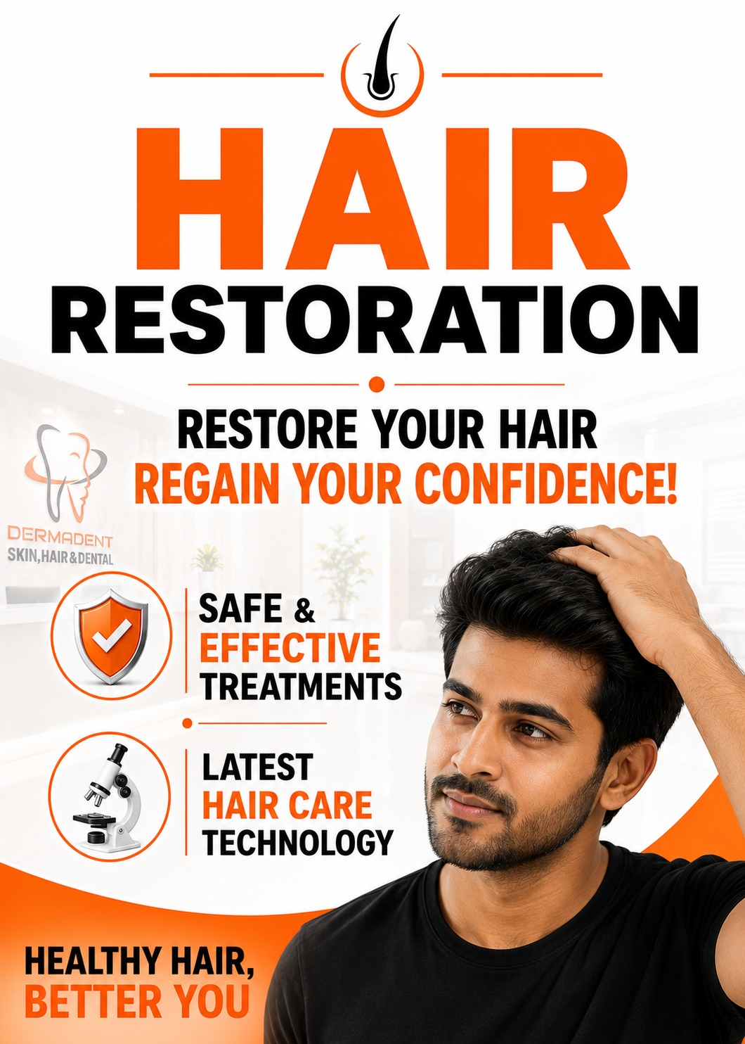 hair clinic in pragathi nagar, hyderabad